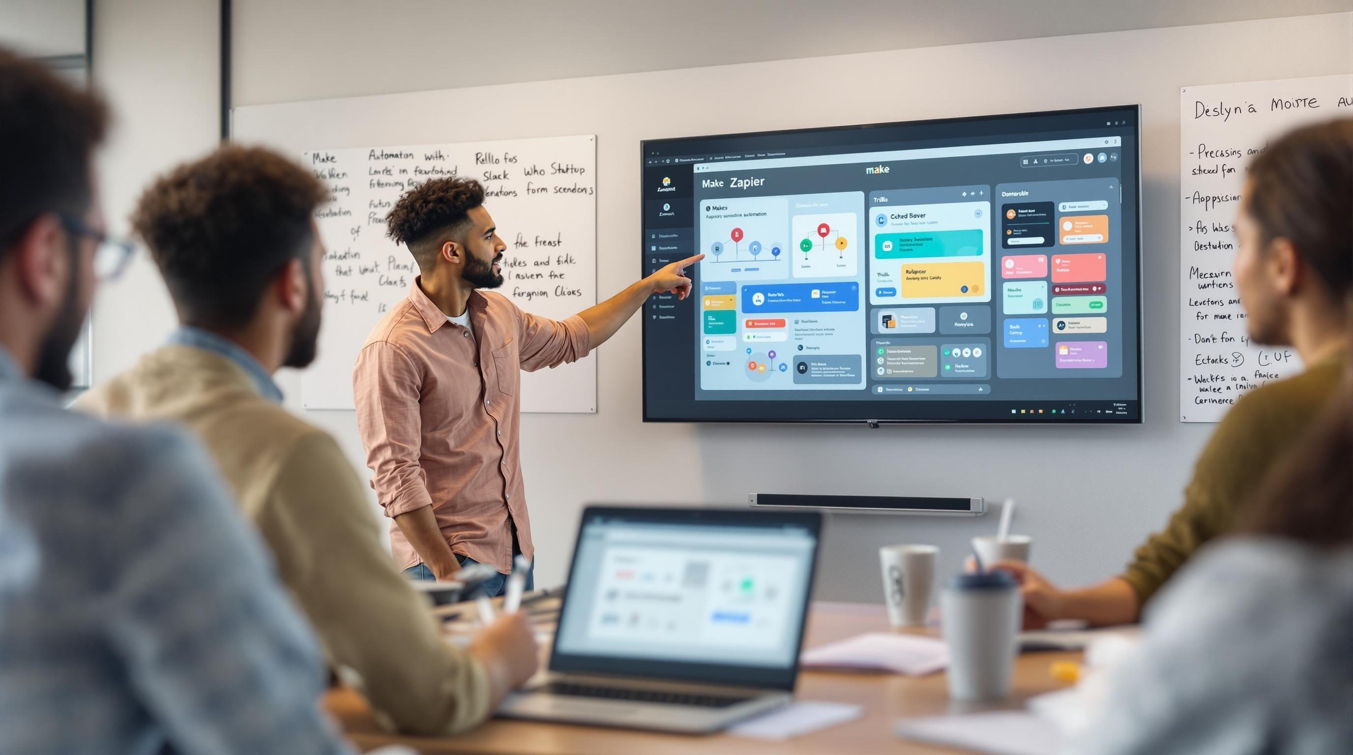 Comparing Zapier and Make for Startup Automation Workflows