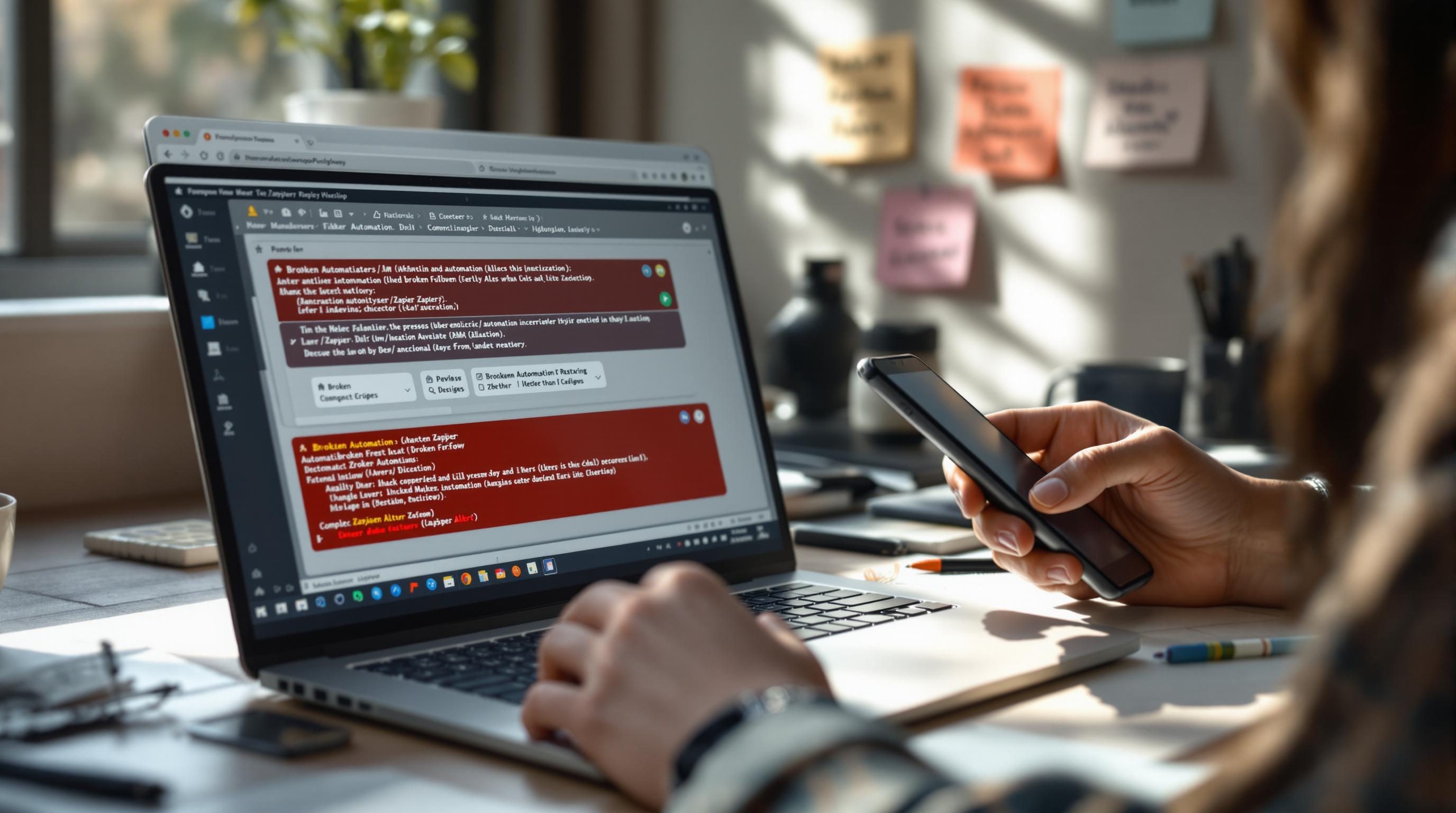 Fixing Broken Automations Caused by Small Unseen Changes