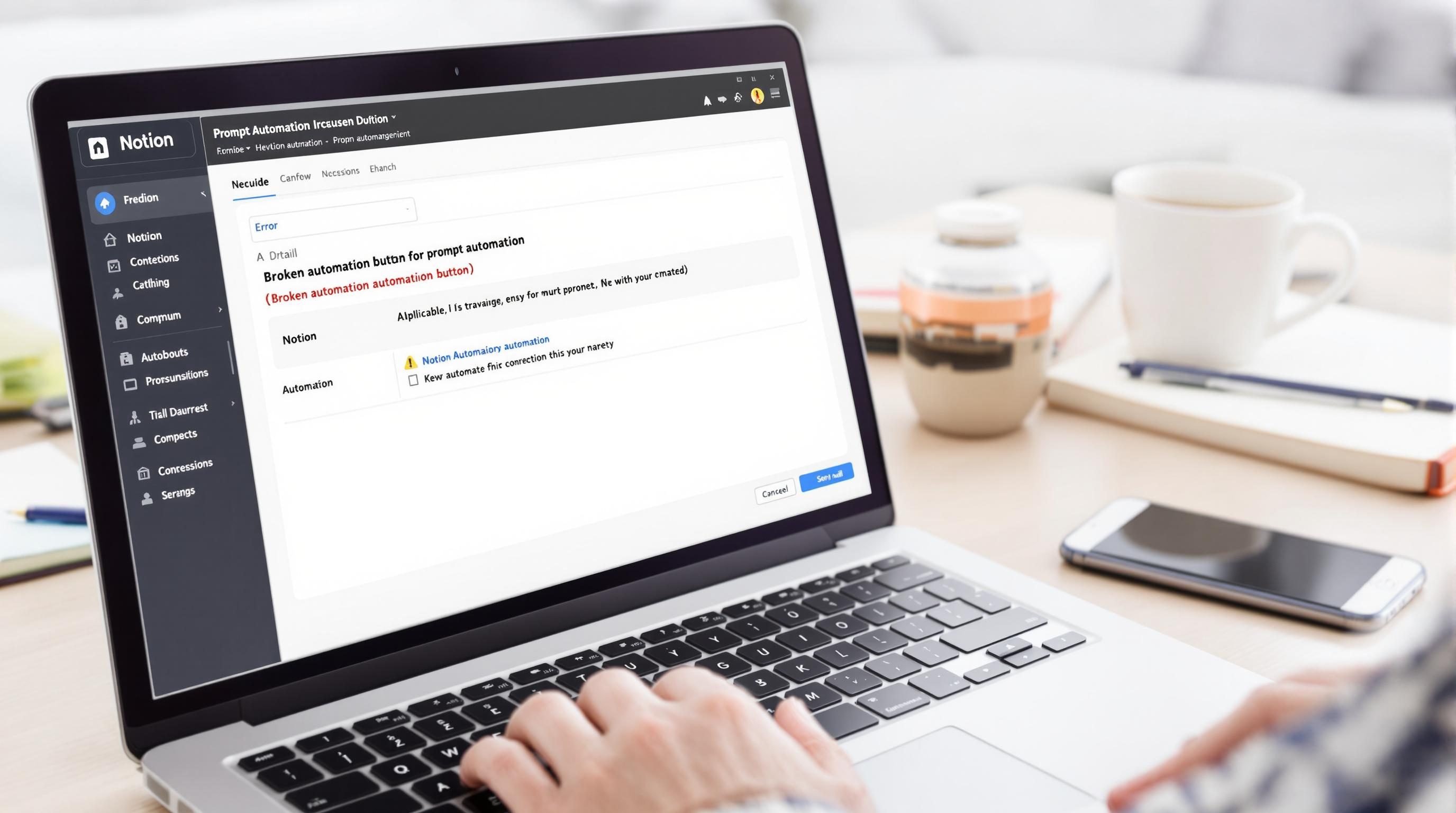Fixing Broken Prompt Automations Inside Notion Buttons