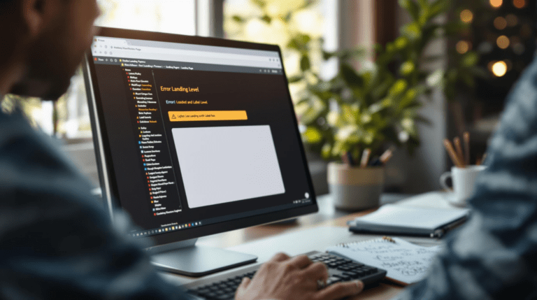 Prompt-Generated Landing Pages Keep Breaking at Label Level