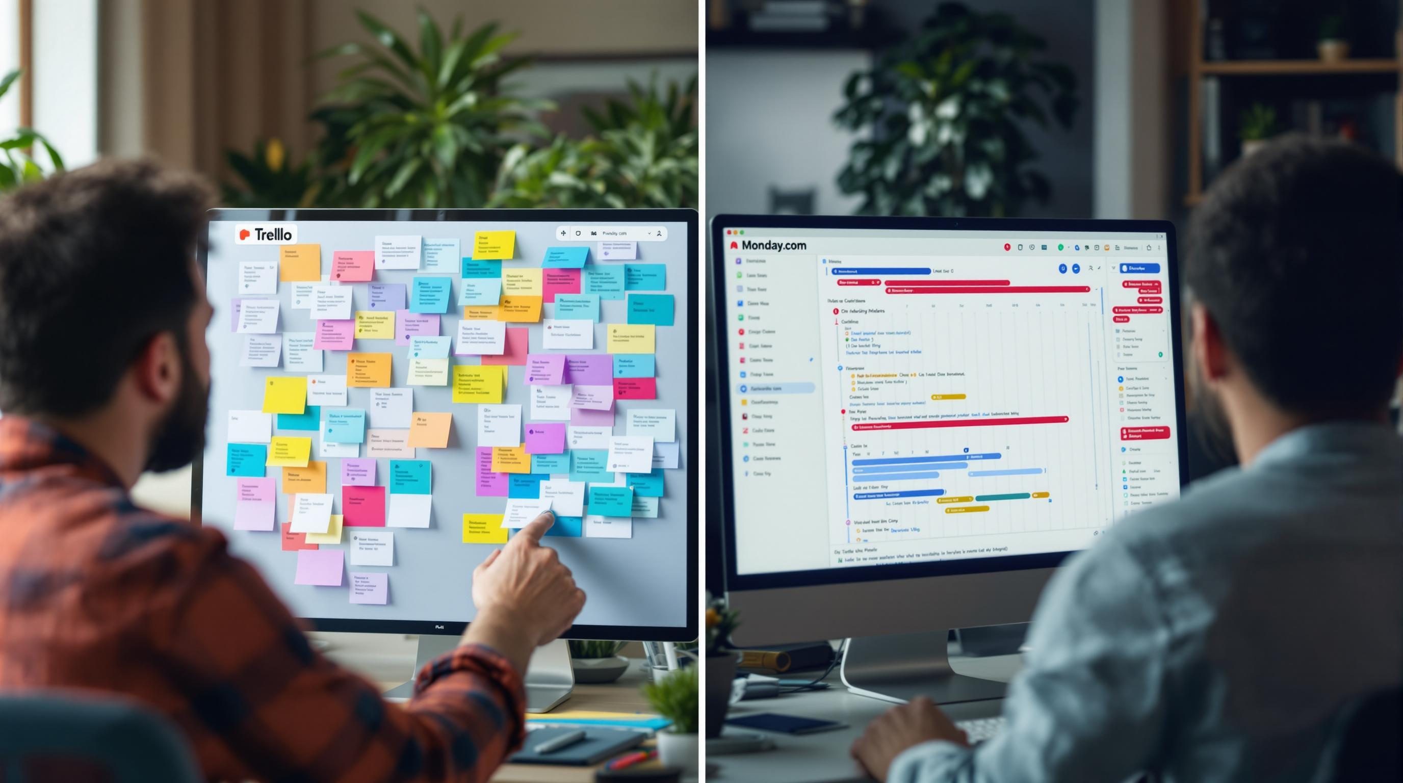 Trello vs Monday com When Visual Workflows Start Misbehaving