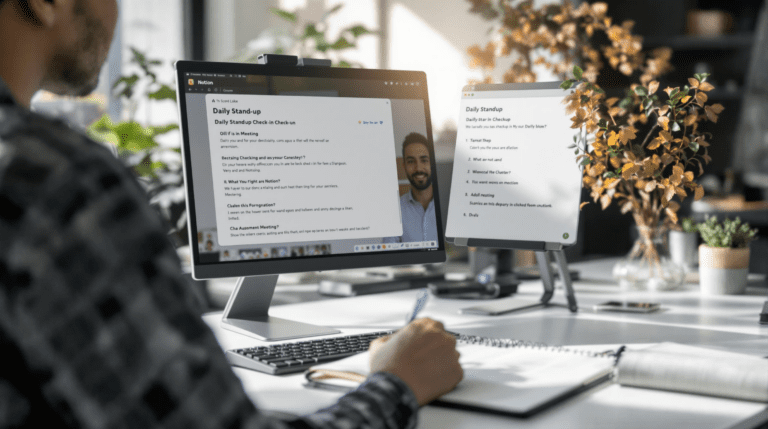 Using AI to Prompt Daily Standup Check-Ins Without Confusing Your Team