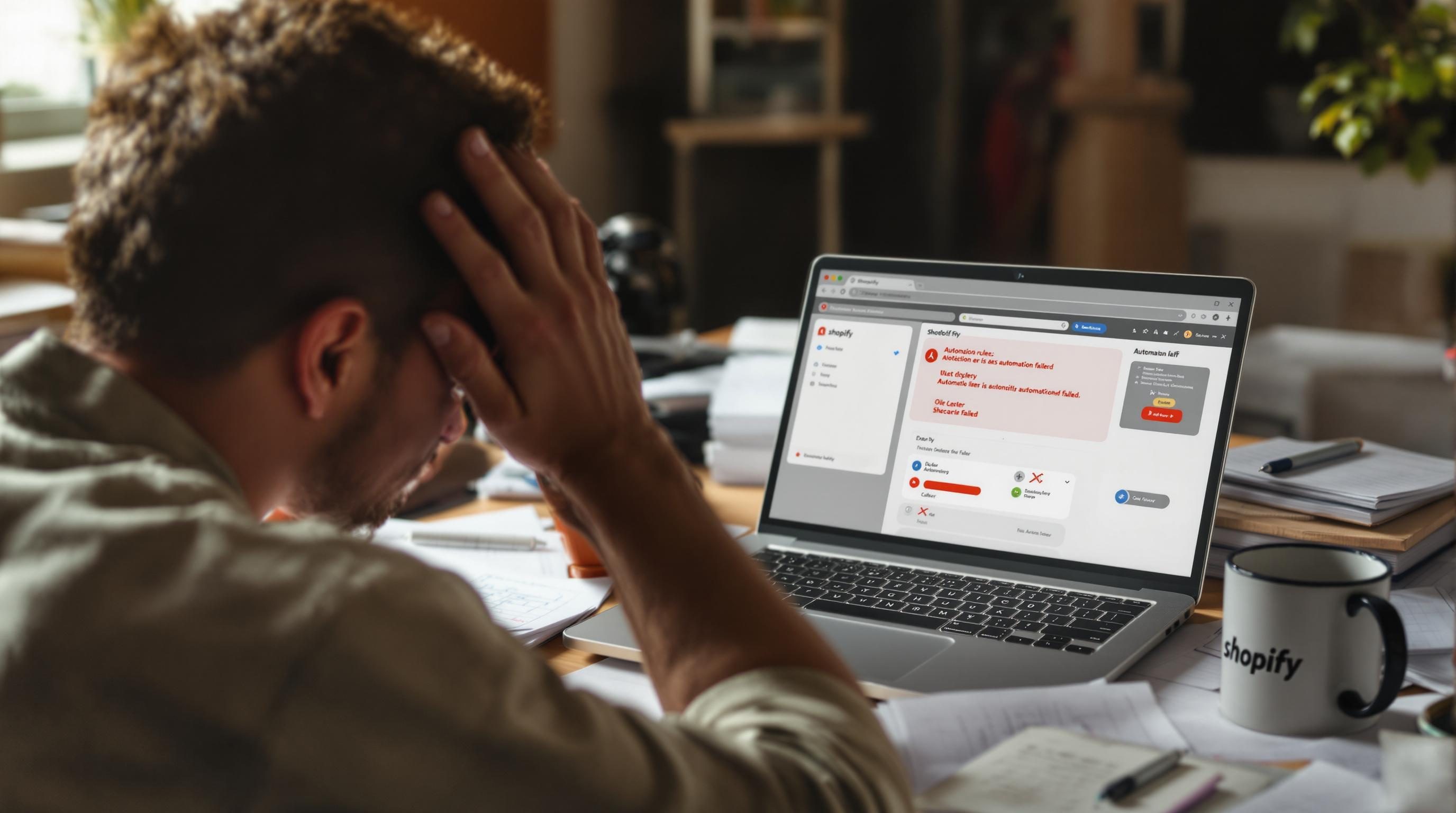 When Automation Rules Break Your Shopify Backend Without Warning