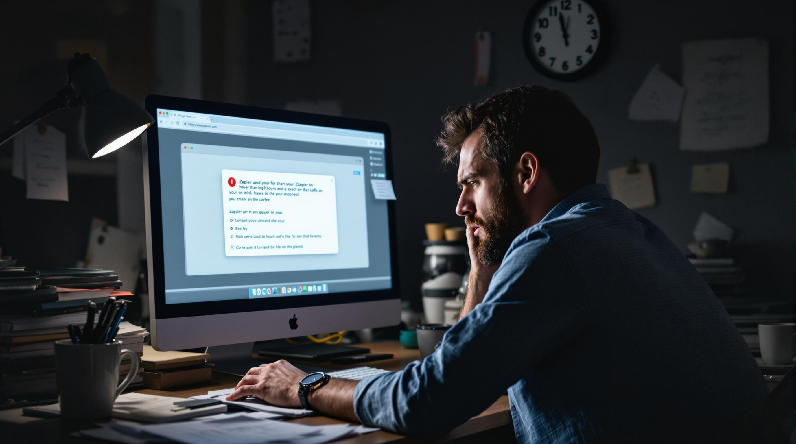 When Zapier Just Stops Without Warning and You Lose Hours